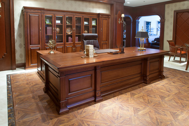 1金豪實木辦公桌全景 1金豪實木辦公桌全景